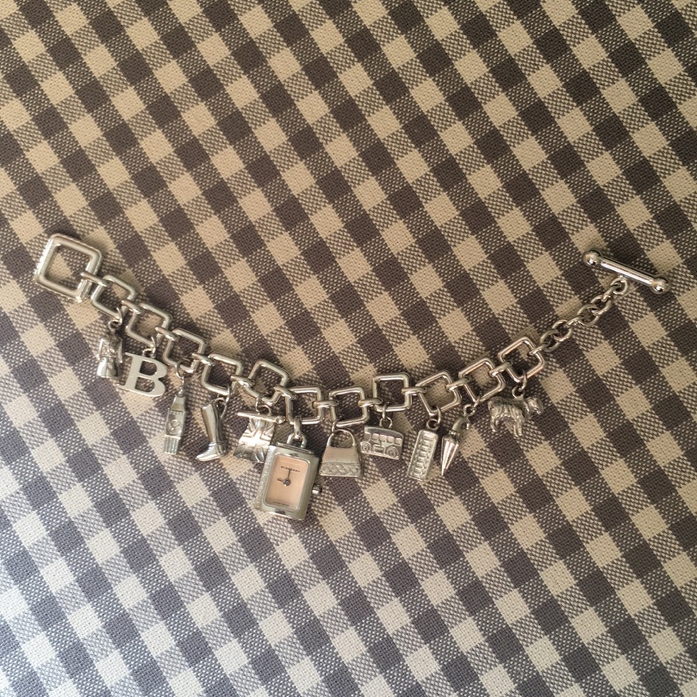 Burberry Brit charm bracelet watch